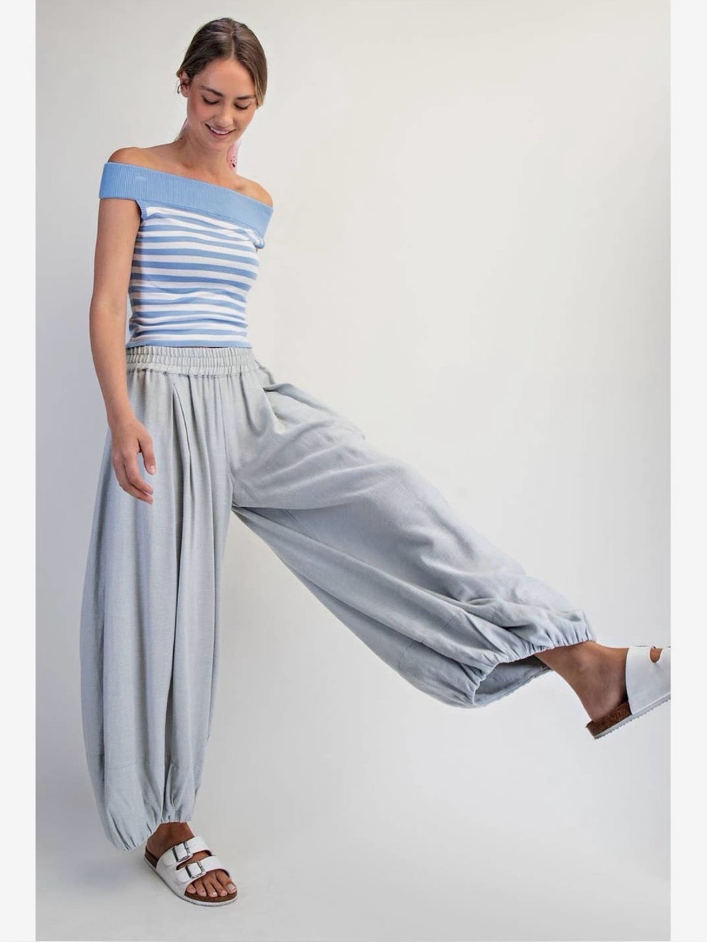 Cotton Moonflower Pants